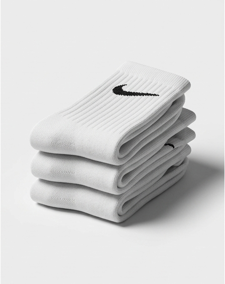 Nike Everyday Cushioned Crew Socks - White