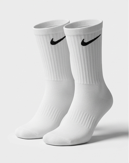 Nike Everyday Cushioned Crew Socks - White