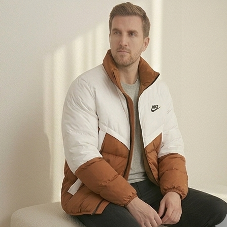 Nike Reversible Two Tone Brown Jacket