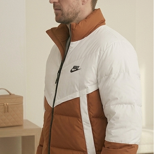 Nike Reversible Two Tone Brown Jacket