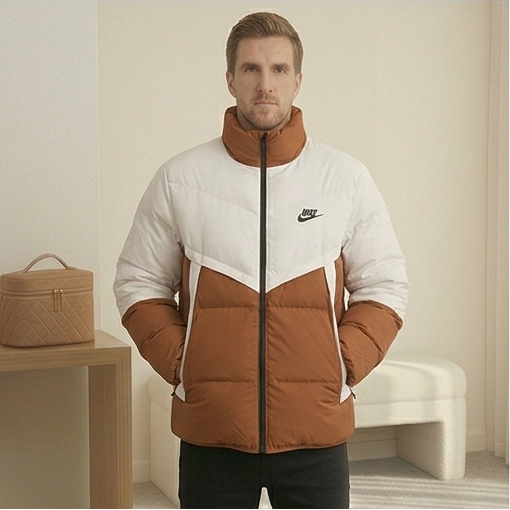 Nike Reversible Two Tone Brown Jacket