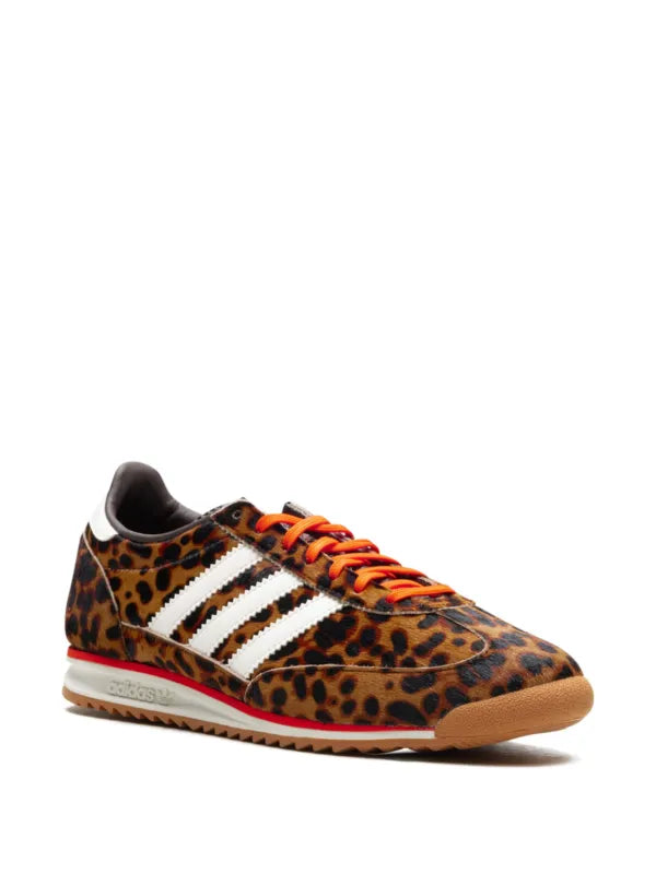 Adidas SL 72 OG "Dark Brown/Off White/Semi Impact Orange" sneaker