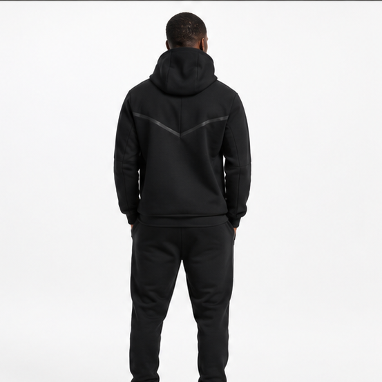Nike - Fleece Nylon/Spandex Tracksuit