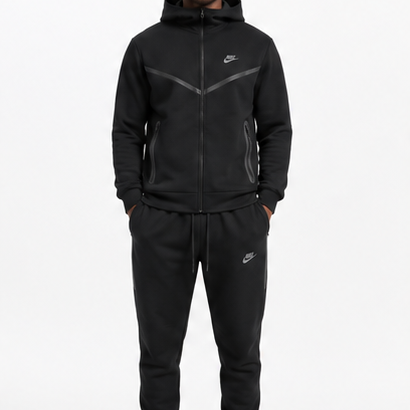 Nike - Fleece Nylon/Spandex Tracksuit