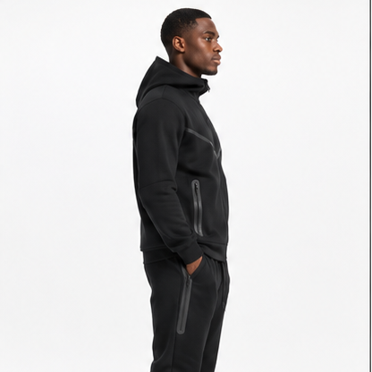 Nike - Fleece Nylon/Spandex Tracksuit