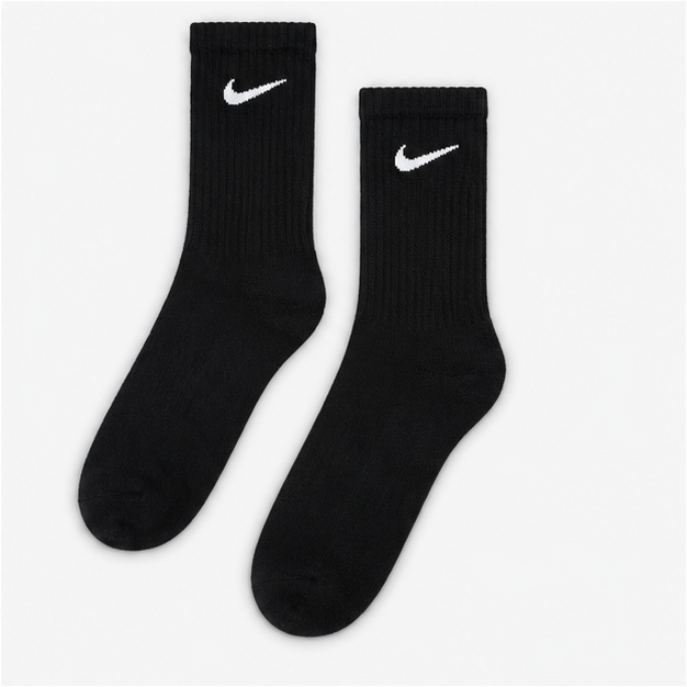 Nike Everyday Cushioned Crew Socks - Black