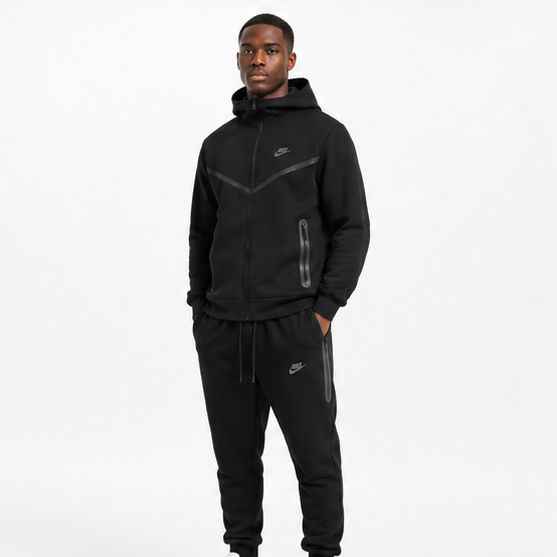 Nike - Fleece Nylon/Spandex Tracksuit